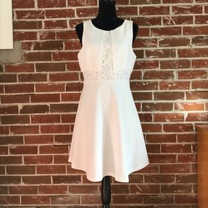 White BCBGeneration dress.  Size 10
